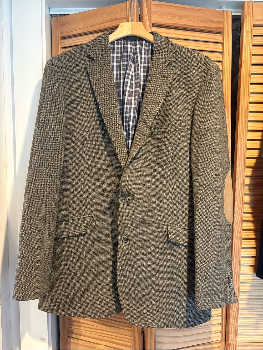 Jos A Bank 1905 Mens Wool Tweed Sports Coat Eclectic Grandpa Grandpacore Jacket